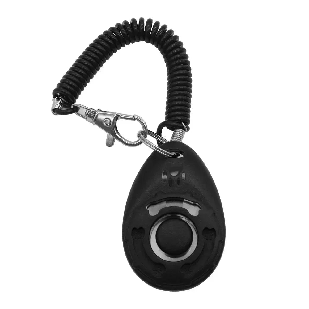 Dog Training Clicker Easy To Use for Cats Puppy Birds Horses Pet Product with Adjustable Wrist Strap Durable Lightweight