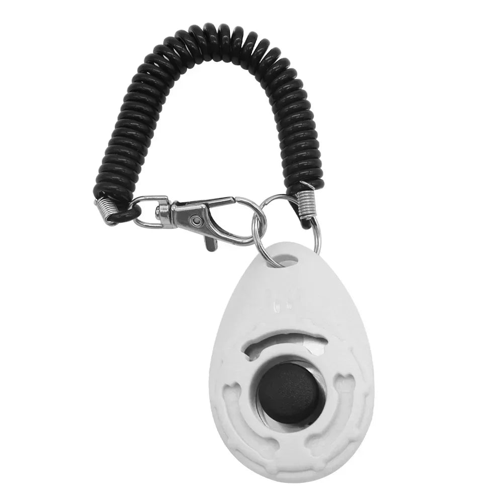 Dog Training Clicker Easy To Use for Cats Puppy Birds Horses Pet Product with Adjustable Wrist Strap Durable Lightweight