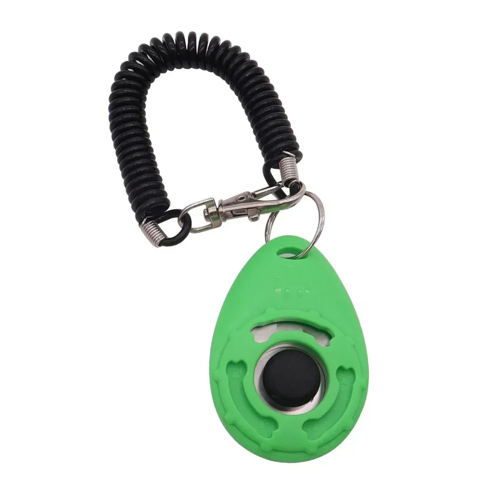 Dog Training Clicker Easy To Use for Cats Puppy Birds Horses Pet Product with Adjustable Wrist Strap Durable Lightweight