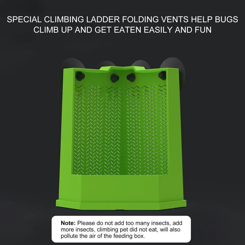 Reptile Food Dish Reptile Feeding Bowls Reptile Dish Feeder Suction Cup Gecko Food Dish Reptile Bowl Terrarium Feeding Dish Anti