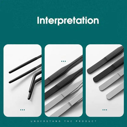 Reptile feeding tool set Efficient feeding rubber head tweezers feeding spoon Reptile Accessories for geckos bearded dragons